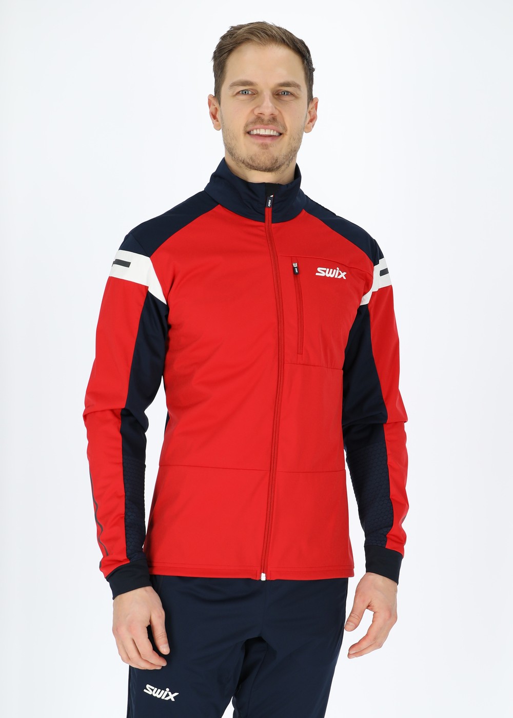 Dynamic Jacket M, Swix Red, Xl, Längdskidkläder | Sport & aktivitet - Sporter - Längdskidåkning - Längdskidkläder | Padelspecialisterna