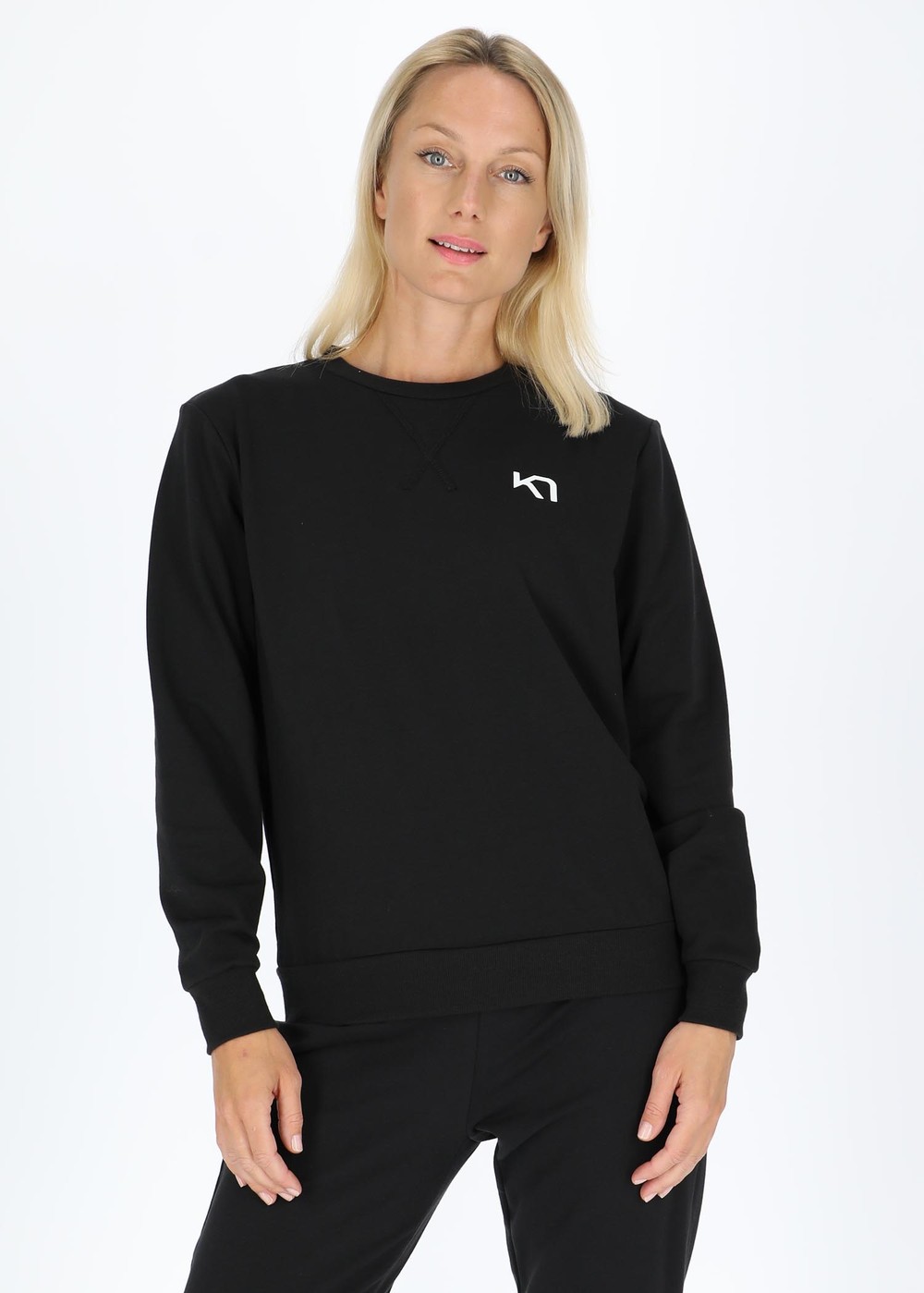 Kari Crew, Black, Xs, Sweatshirts | Dam - Kläder - Tröjor - Sweatshirts | Padelspecialisterna