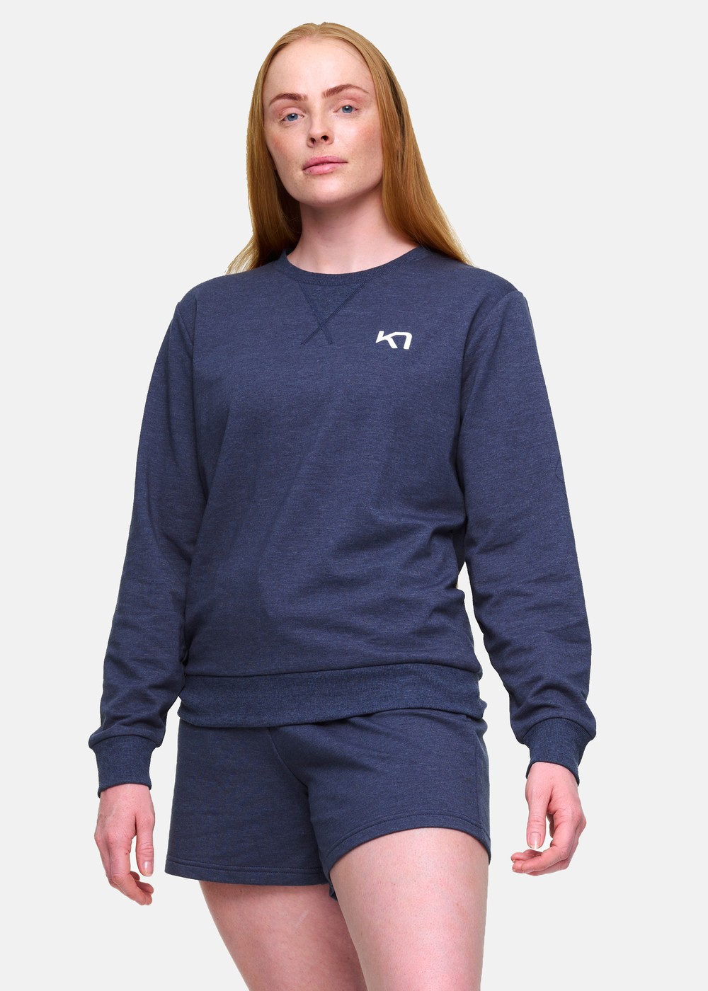Kari Crew, Marin, S, Sweatshirts | Dam - Kläder - Tröjor - Sweatshirts | Padelspecialisterna