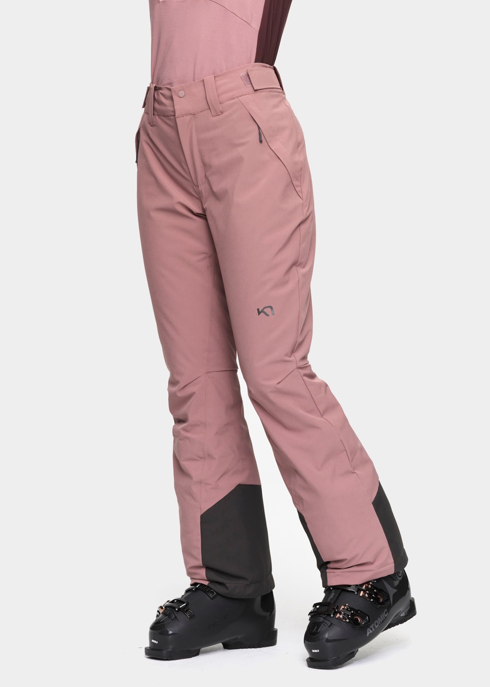Emma Ski Pants, Taupe, L, Skidbyxor | Dam - Kläder - Byxor - Skidbyxor | Padelspecialisterna