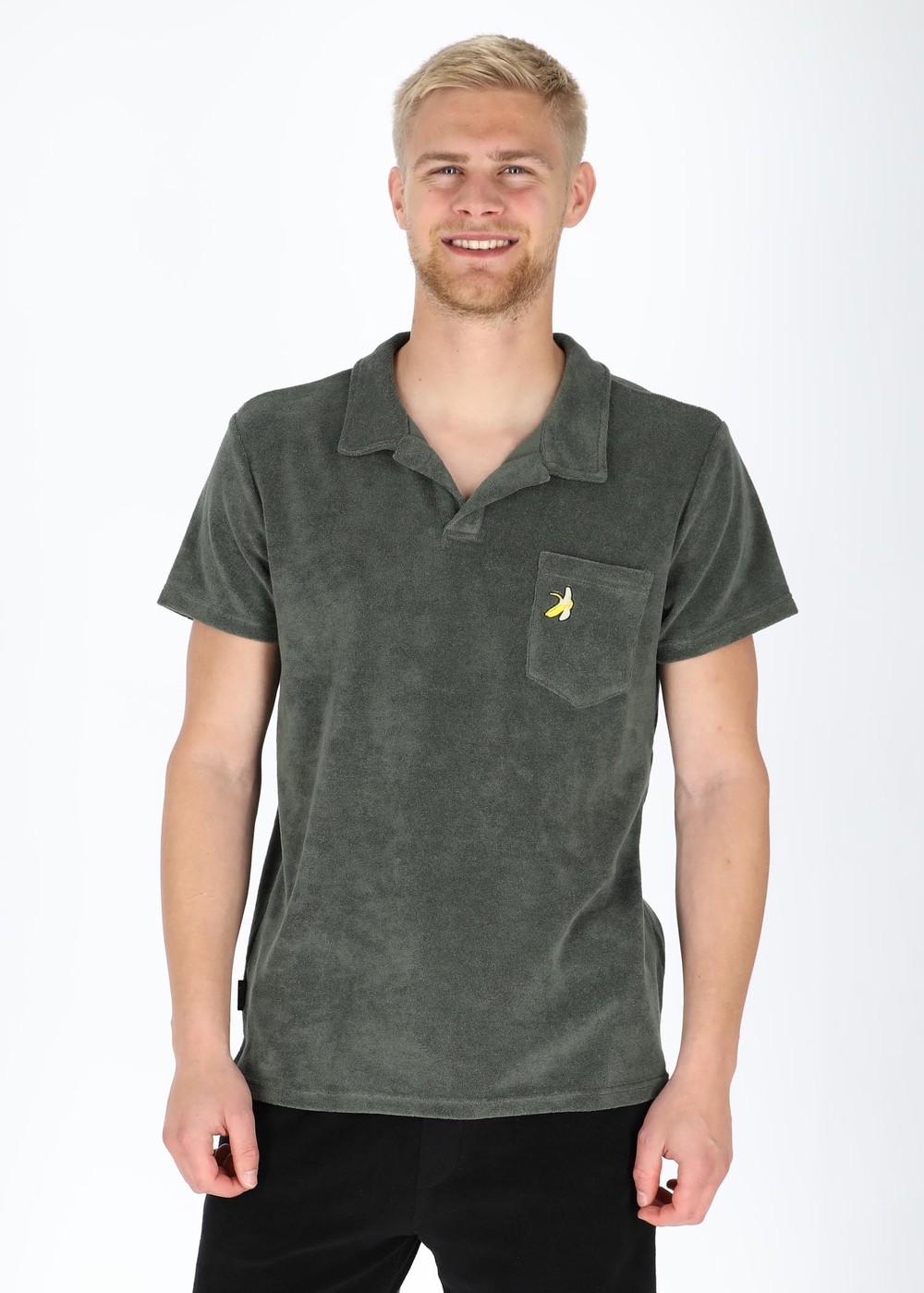 Ibiza Terry Pique, Olive, 2xl, Piketröjor | Herr - Kläder - Piketröjor | Padelspecialisterna