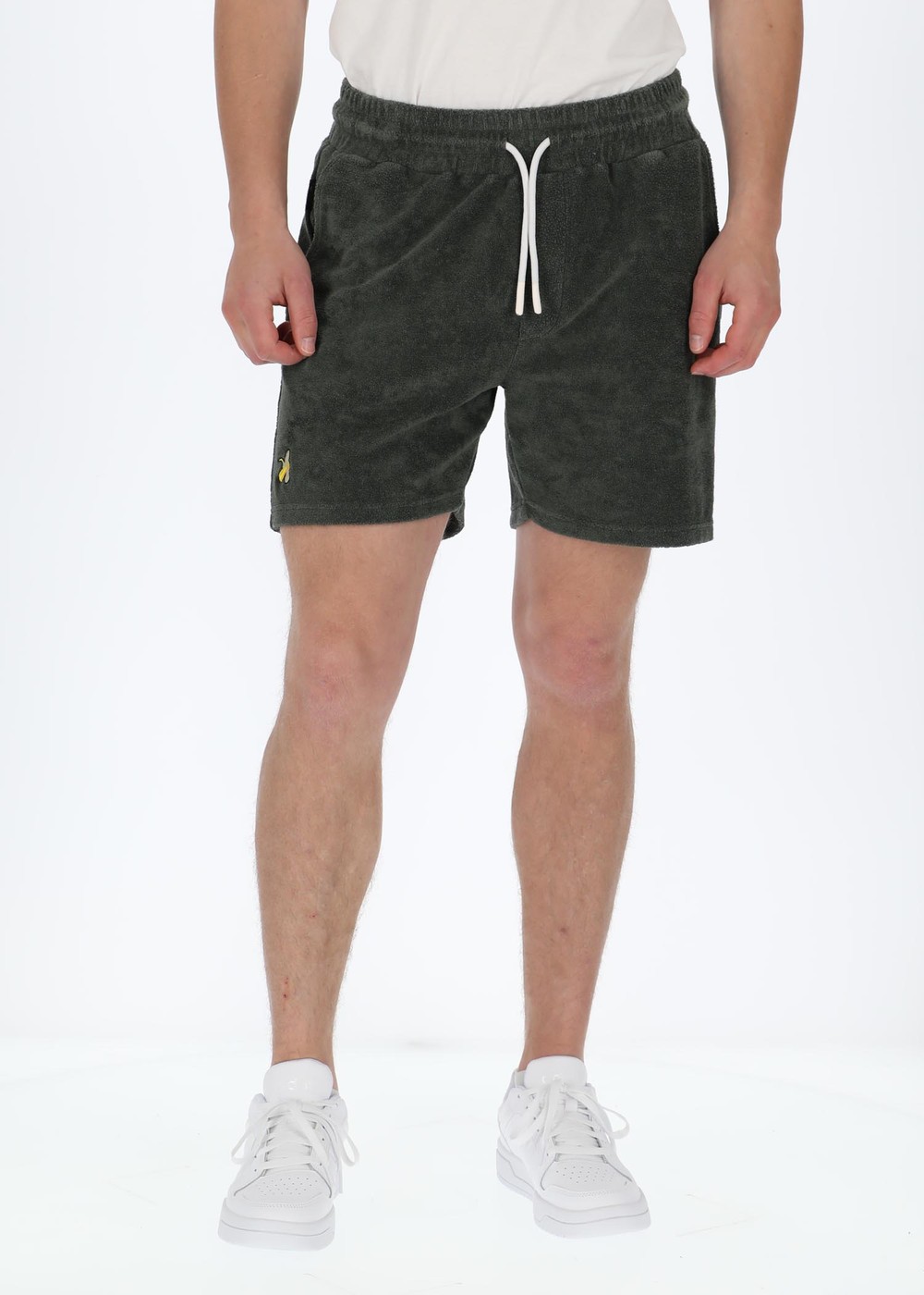 Ibiza Terry Shorts, Olive, M, Sweatpants | Herr - Aktivitet - Träningskläder - Sweatpants | Padelspecialisterna