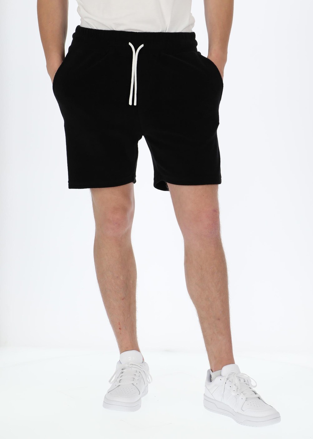 Ibiza Terry Shorts, Black, 3xl, Sweatpants | Herr - Aktivitet - Träningskläder - Sweatpants | Padelspecialisterna