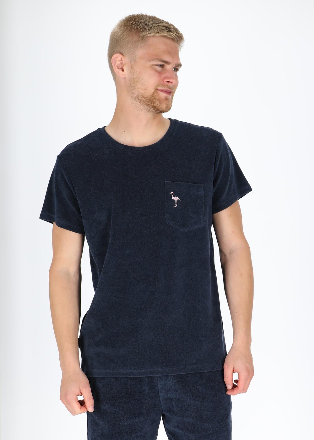 Ibiza Terry Tee, Navy, L, T-Shirts | Herr - Kläder - T-shirts | Padelspecialisterna