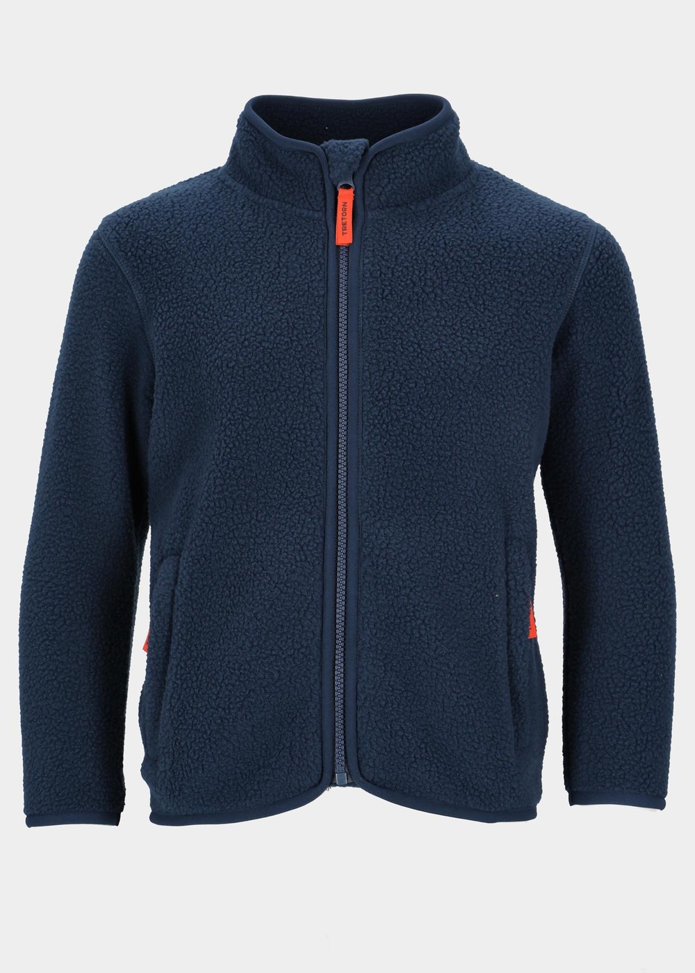 Farhult Pile Jkt Jrs, 403/Insignia Bl, 110/116, Tröjor | Junior - Aktivitet - Outdoorkläder - Tröjor | Padelspecialisterna