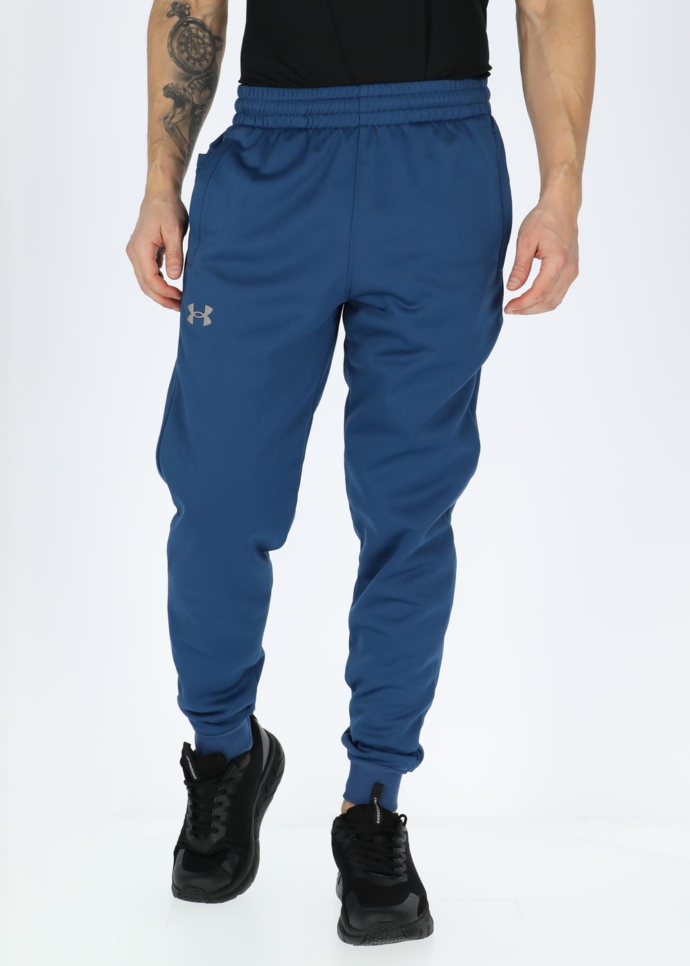 Ua Armour Fleece Joggers, Petrol Blue, S, Vardagsbyxor | Herr - Kläder - Byxor - Vardagsbyxor | Padelspecialisterna