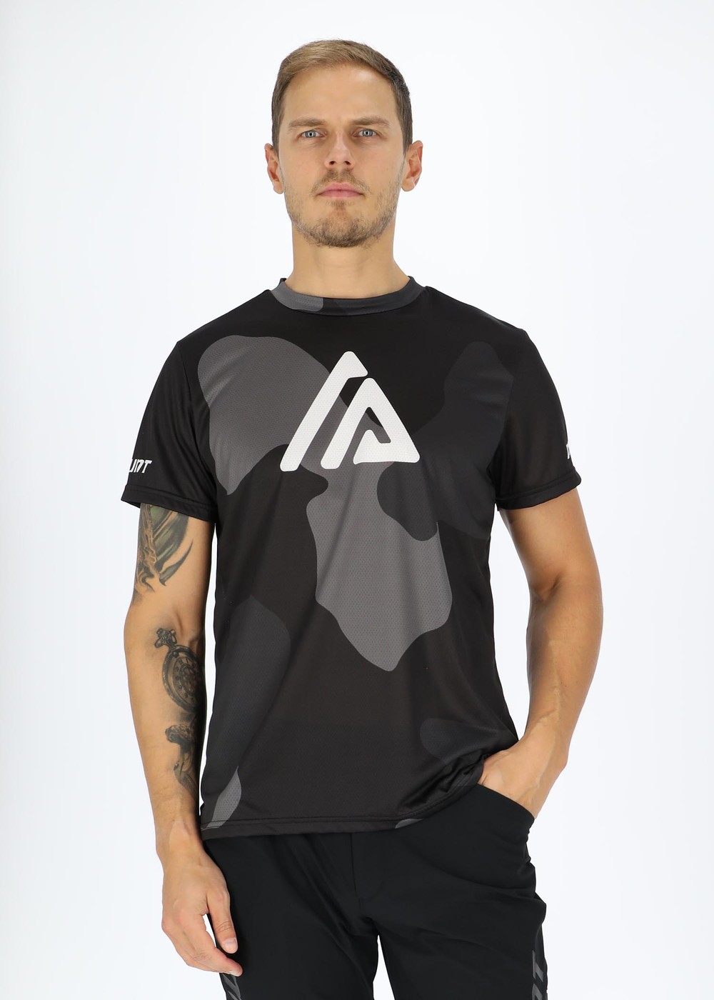Mtb Bike Tee, Black Camo, 2xl, Cykelkläder | Sport & aktivitet - Sporter - Cykel - Cykelkläder | Padelspecialisterna
