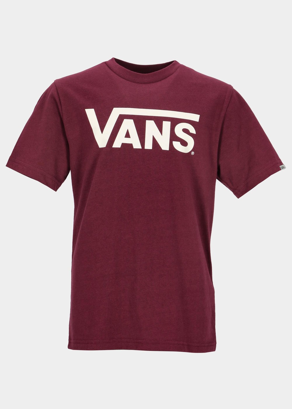 Classic Vans-B, Burgundy/Marshmallow, M, T-Shirts | Junior - Kläder - T-shirts | Padelspecialisterna