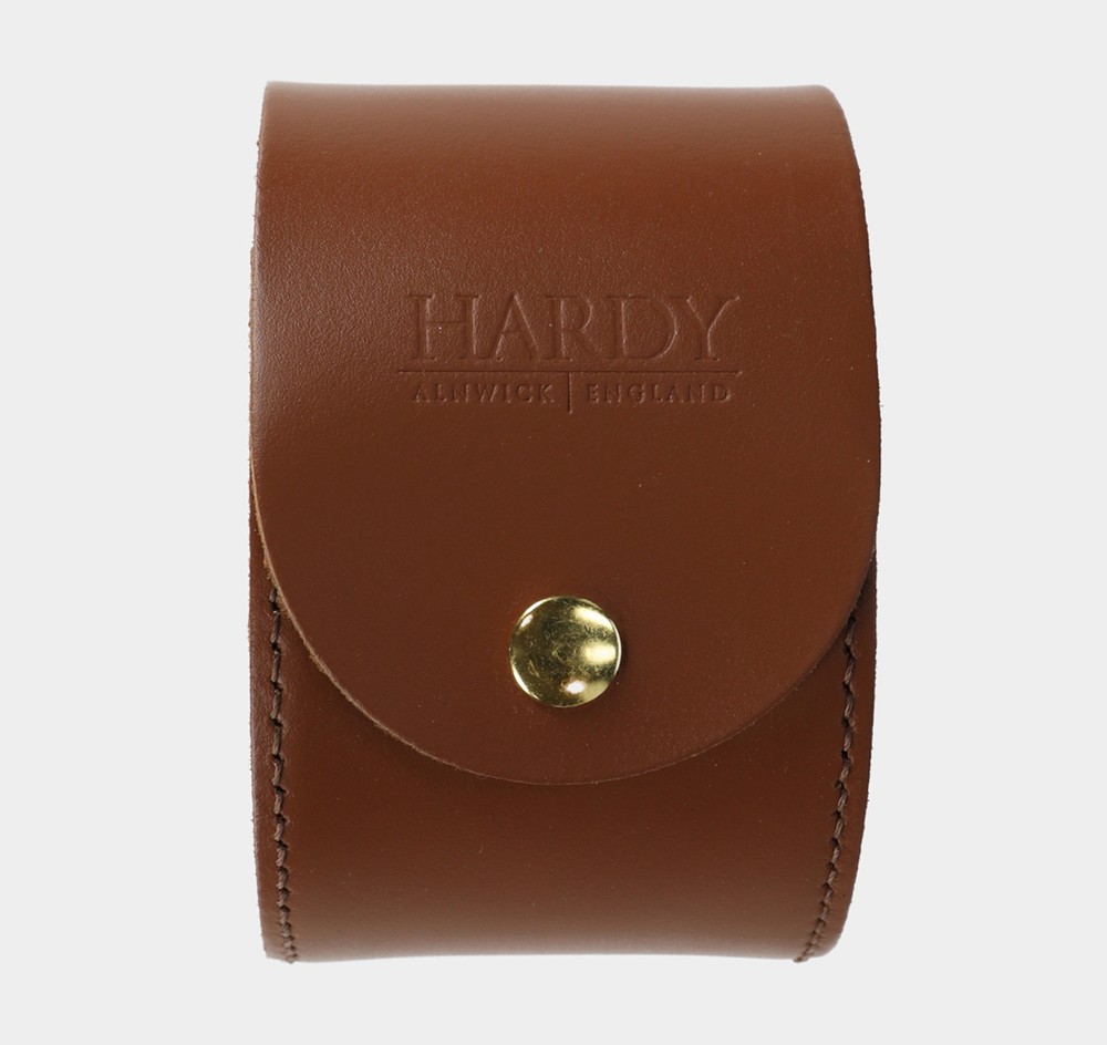 Hardy HBX Leather Reel Case Wide L