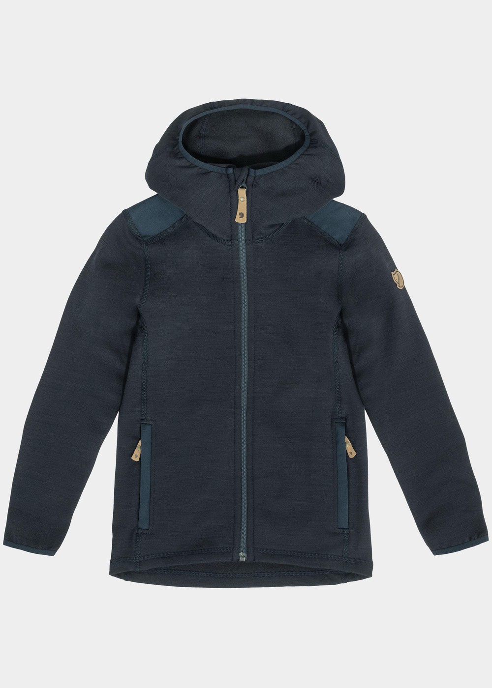 Kids Keb Fleece Hoodie, Dark Navy, 122, Fleecetröjor | Junior - Kläder - Tröjor - Fleecetröjor | Padelspecialisterna