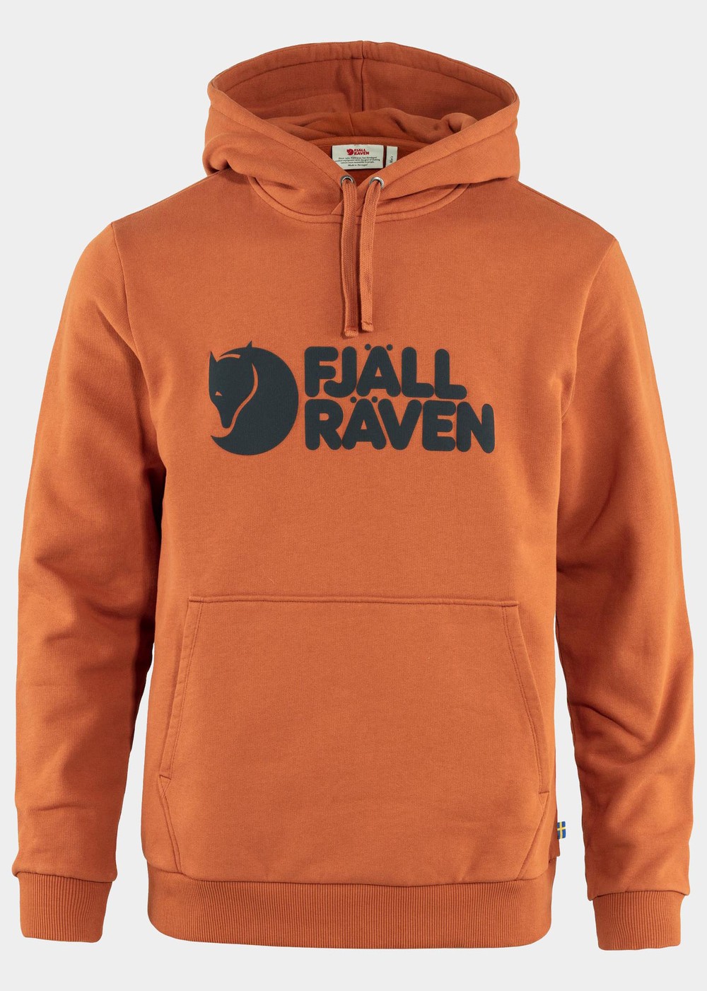 Fjällräven Logo Hoodie M, Terracotta Brown, Xs, Hoodies | Herr - Kläder - Tröjor - Hoodies | Padelspecialisterna