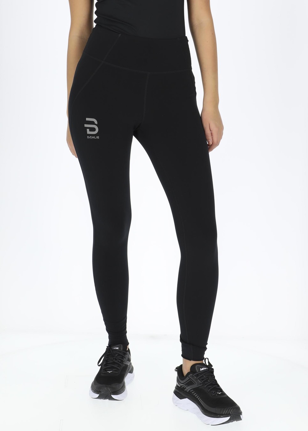 Tights Run Wmn, Black, L, Långa Tights | Dam - Kläder - Tights - Långa tights | Padelspecialisterna