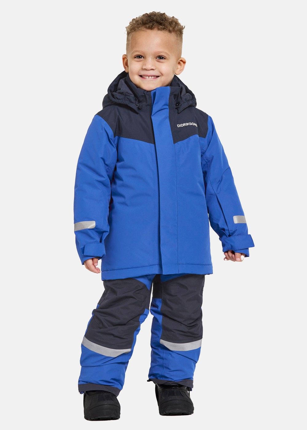 Skare Kids Set, Caribbean Blue, 120, Vinteroveraller | Junior - Kläder - Overaller - Vinteroveraller | Padelspecialisterna