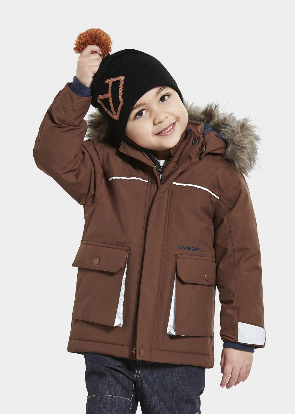 Kure Kids Parka 5, Earth Brown, 140, Vårjackor | Mode - Jackor - Vårjackor | Padelspecialisterna
