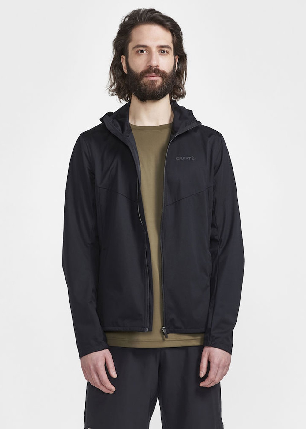 Adv Essence Hydro Jacket M, Black, 2xl, Träningsjackor | Herr - Aktivitet - Träningskläder - Träningsjackor | Padelspecialisterna