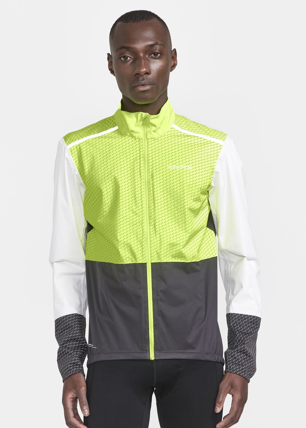 Adv Bike Hydro Lumen Jacket M, Flumino-Ash White, L, Cykelkläder | Sport & aktivitet - Sporter - Cykel - Cykelkläder | Padelspecialisterna