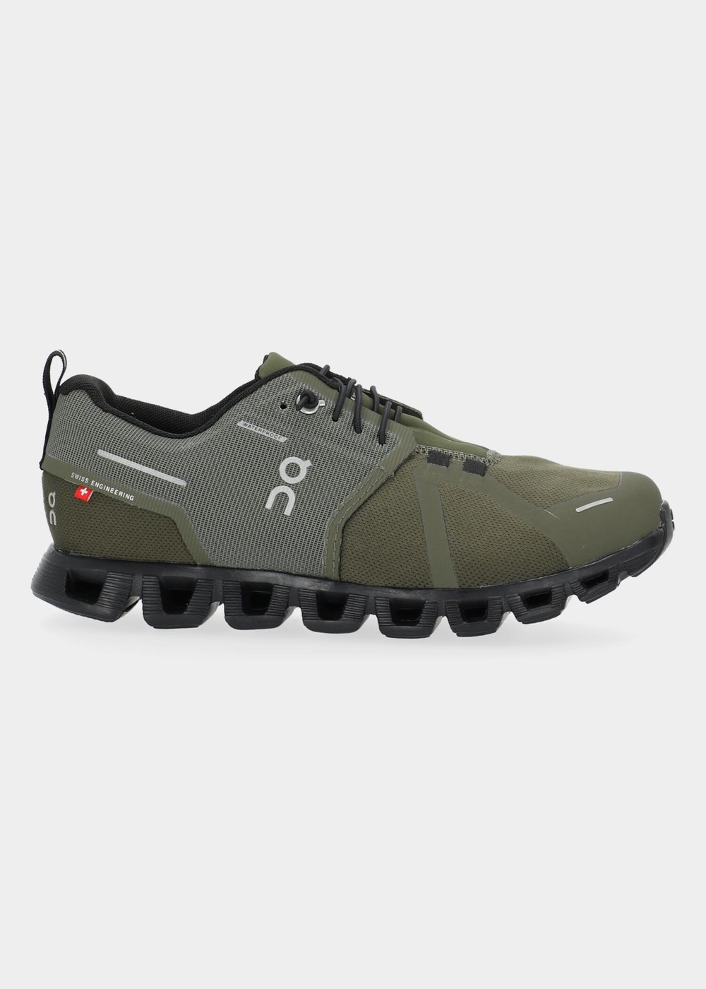 Cloud 5 Waterproof W Olive/Bla, Olive/Black, 37 (Us 6), Sneakers | Dam - Skor - Sneakers | Padelspecialisterna