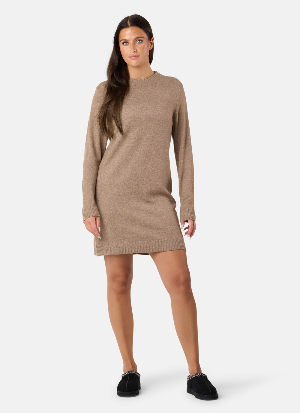 Maine Pullover Dress W, Pine Bark, 38, Klänningar | Mode - Kjolar & Klänningar | Padelspecialisterna