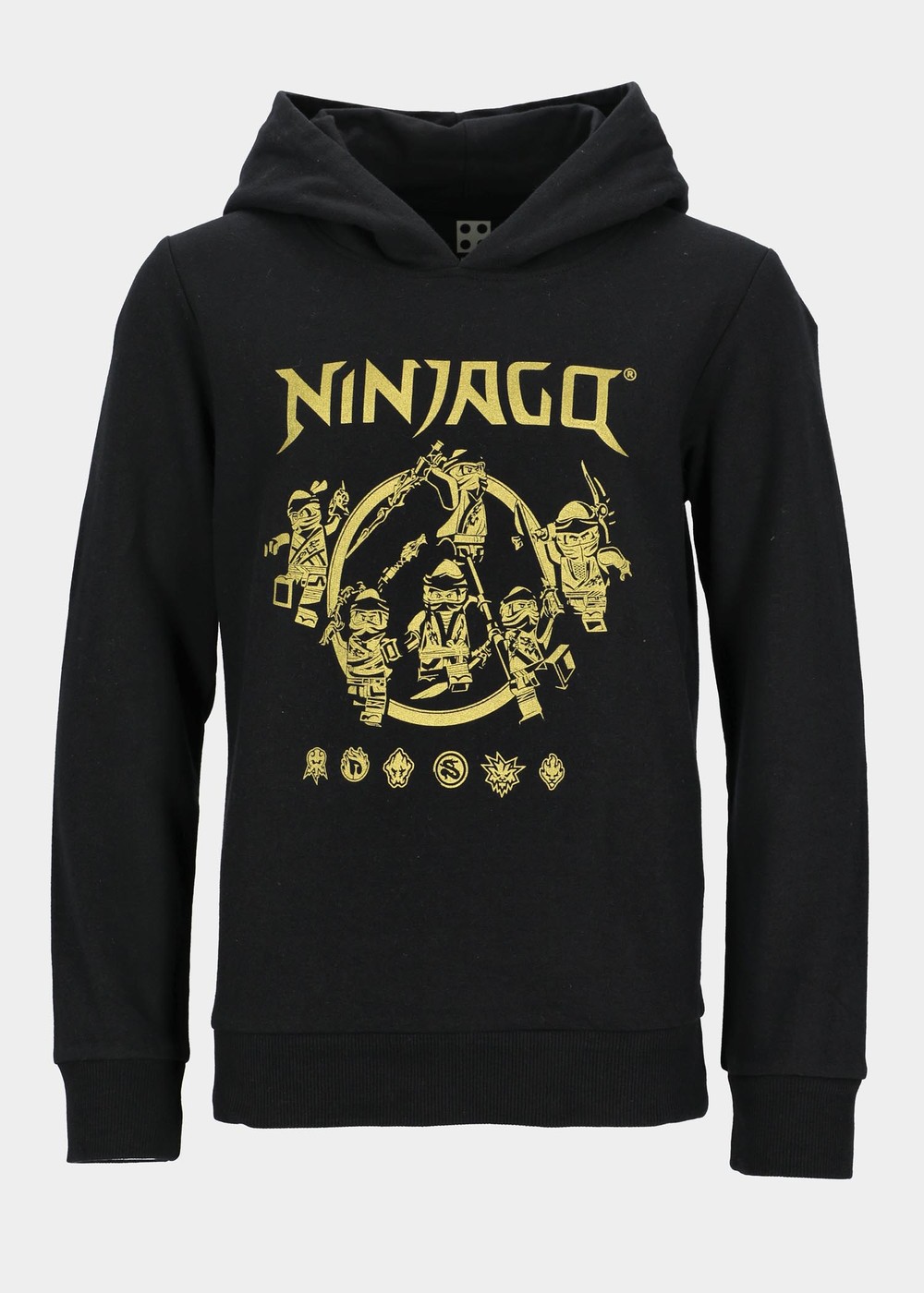M12010618 - Sweat Hoodie, Black, 110, Hoodies | Junior - Kläder - Tröjor - Hoodies | Padelspecialisterna