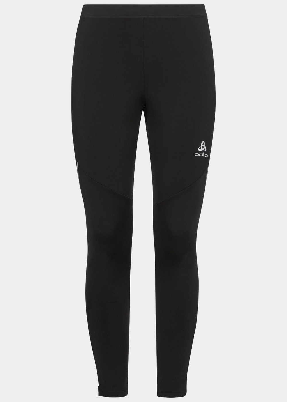 Odlo M Tights Ceramiwarm, Black - Odlo Concrete Grey, S, Längdskidbyxor | Herr - Kläder - Byxor - Längdskidbyxor | Padelspecialisterna