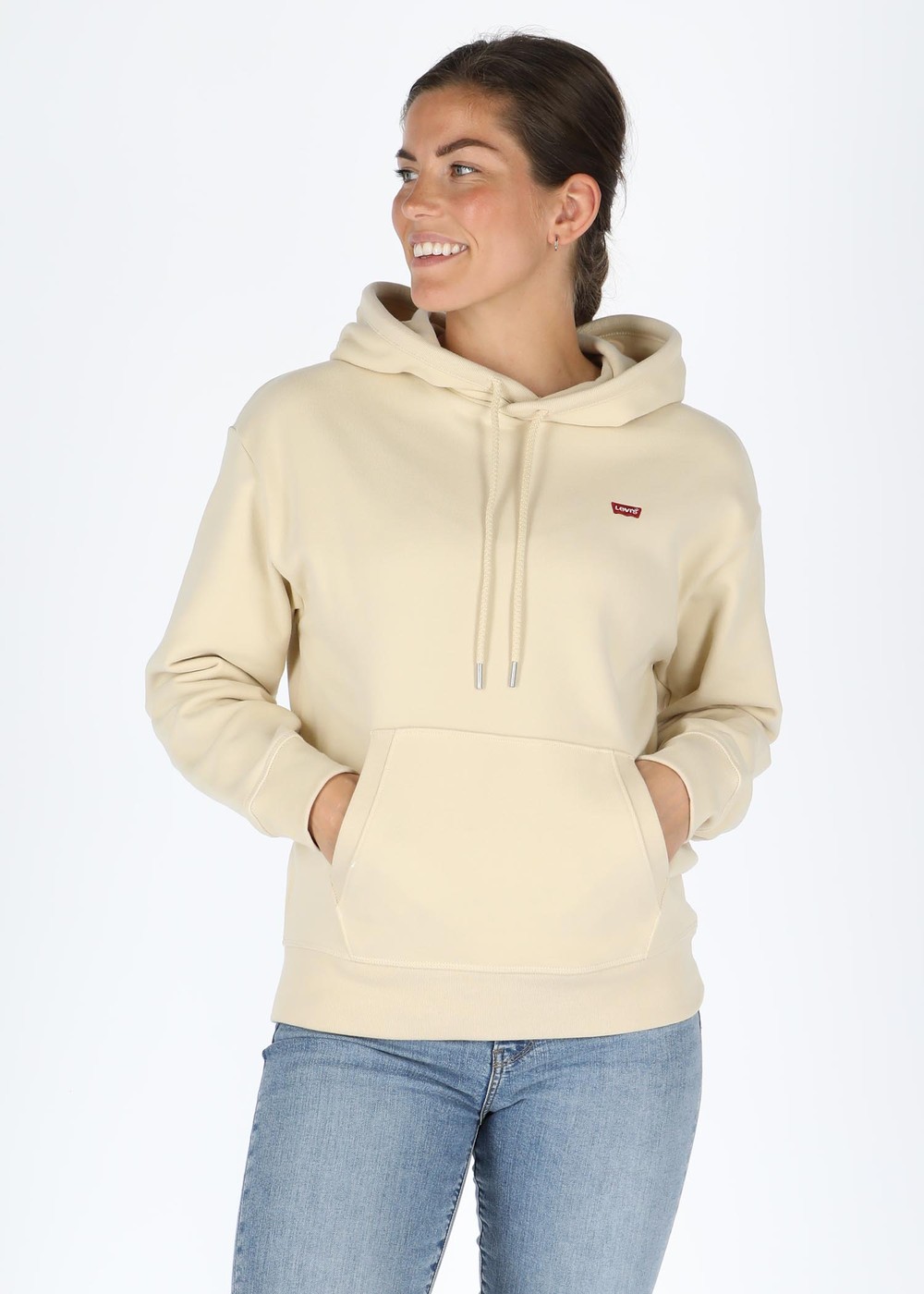 Standard Hoodie, Creme Brul, Xs, Hoodies | Dam - Kläder - Tröjor - Hoodies | Padelspecialisterna
