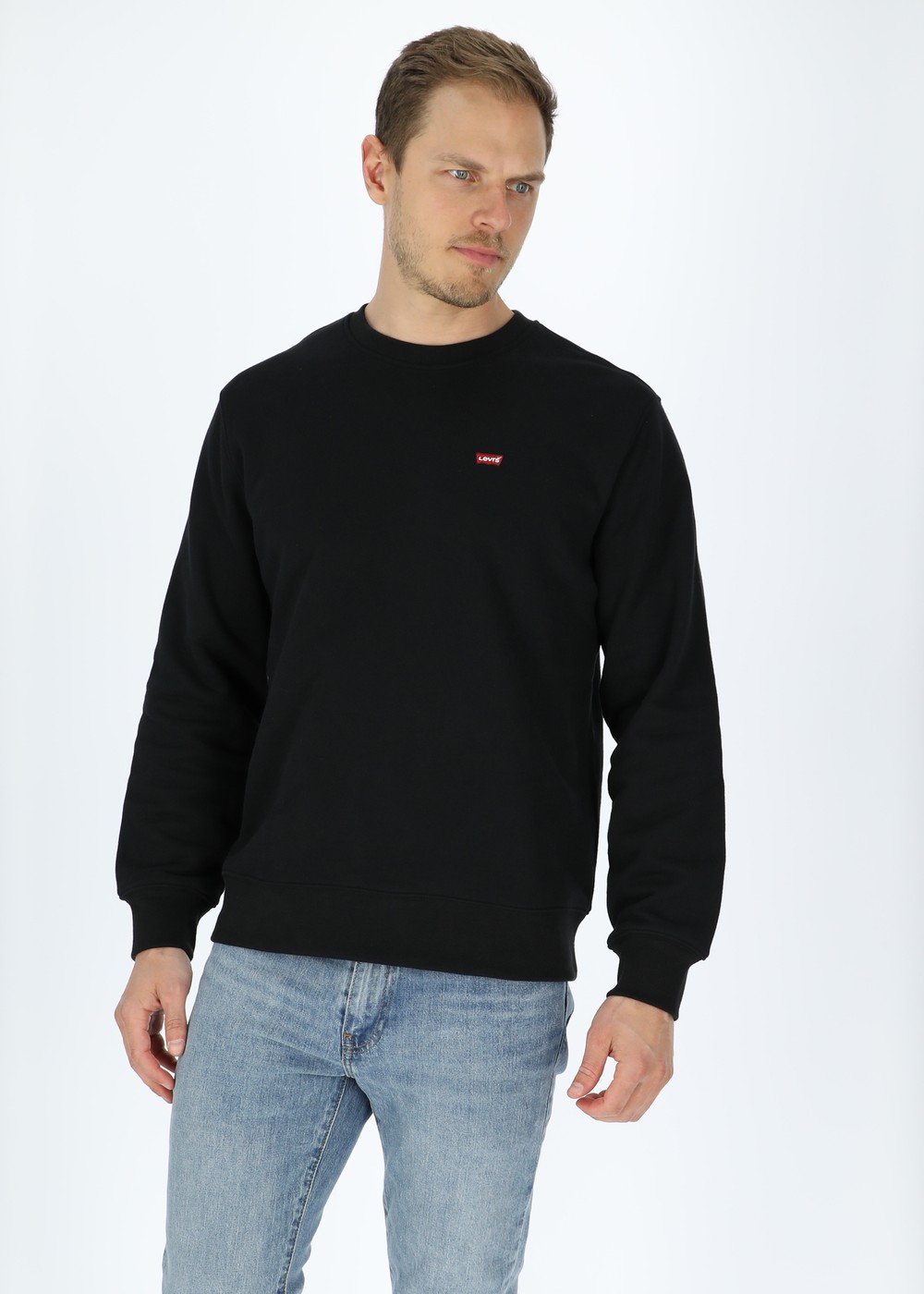 The Original Hm Crew Navy Blaz, Mineral Bl, S, Sweatshirts | Herr - Kläder - Tröjor - Sweatshirts | Padelspecialisterna