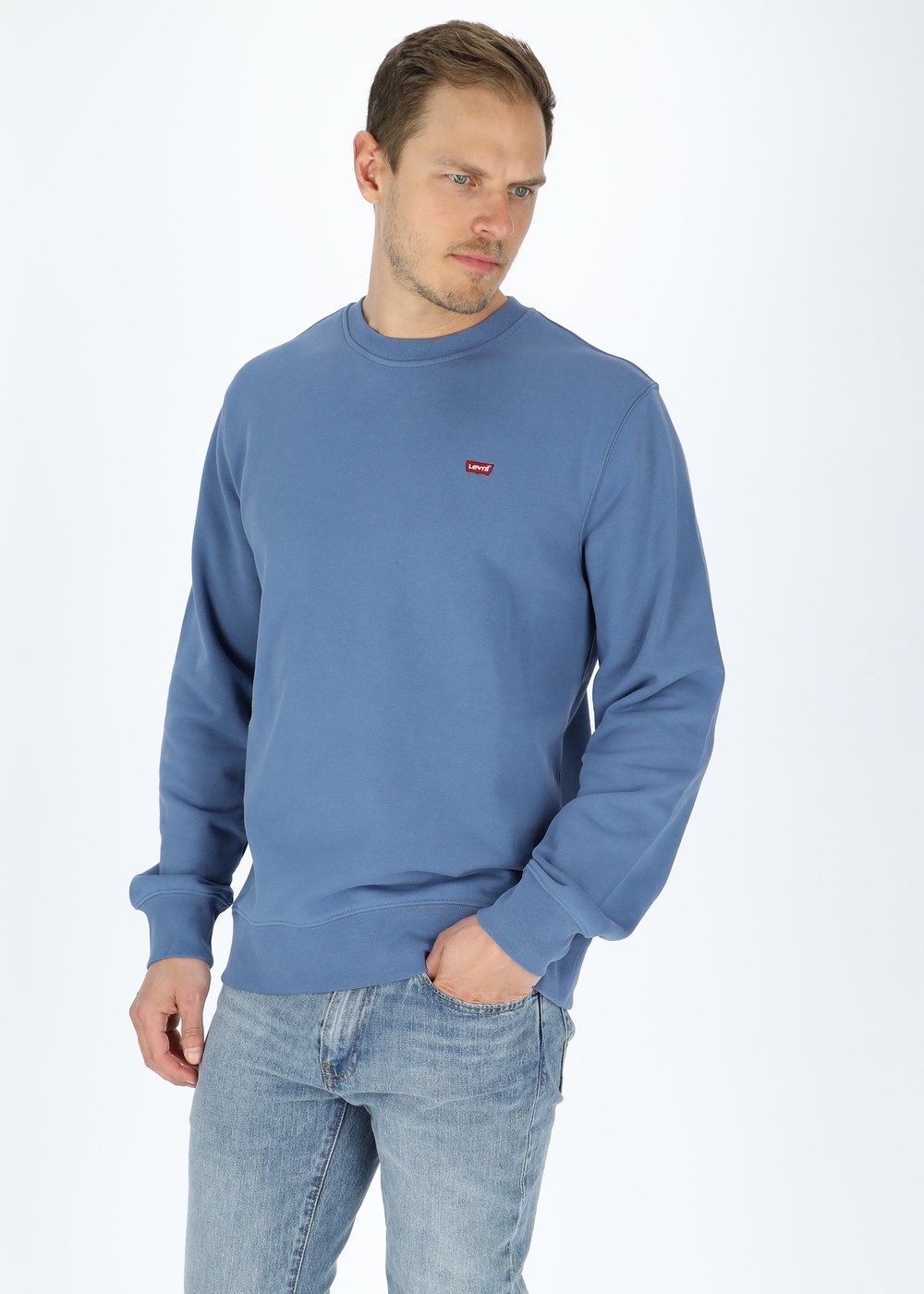 The Original Hm Crew Navy Blaz, Moonlight, Xs, Sweatshirts | Herr - Kläder - Tröjor - Sweatshirts | Padelspecialisterna
