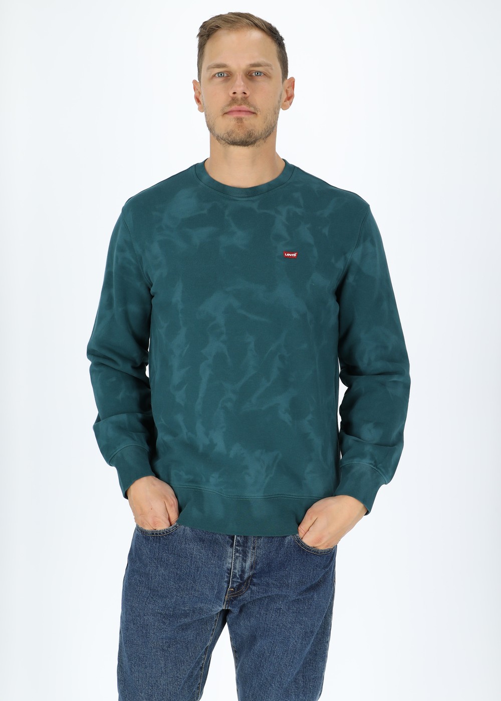 The Original Hm Crew Navy Blaz, Solar Dye, S, Sweatshirts | Herr - Kläder - Tröjor - Sweatshirts | Padelspecialisterna