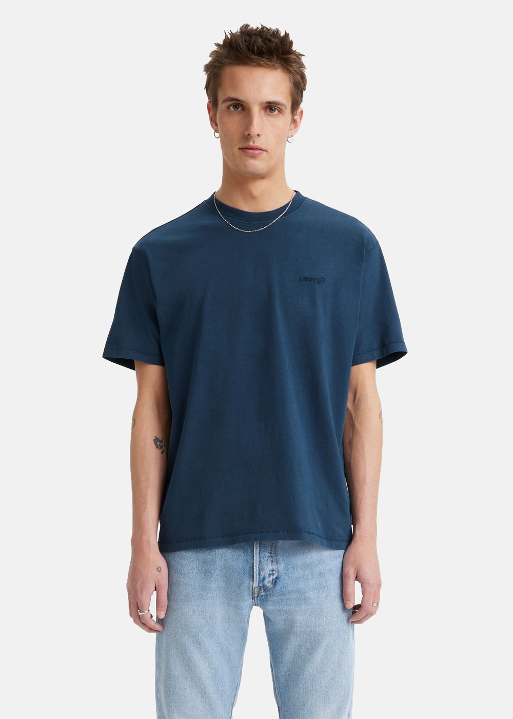 Red Tab Vintage Tee White + Je, Naval Acad, S, T-Shirts | Herr - Kläder - T-shirts | Padelspecialisterna