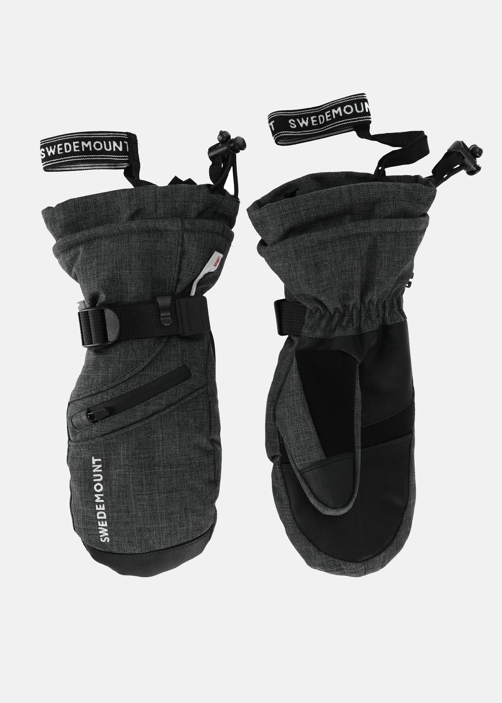 Cervinia Ski Mitten Jr, Charcoal Melange, Xl, Skidhandskar | Sport & aktivitet - Sporter - Alpin skidåkning - Skidhandskar | Padelspecialisterna