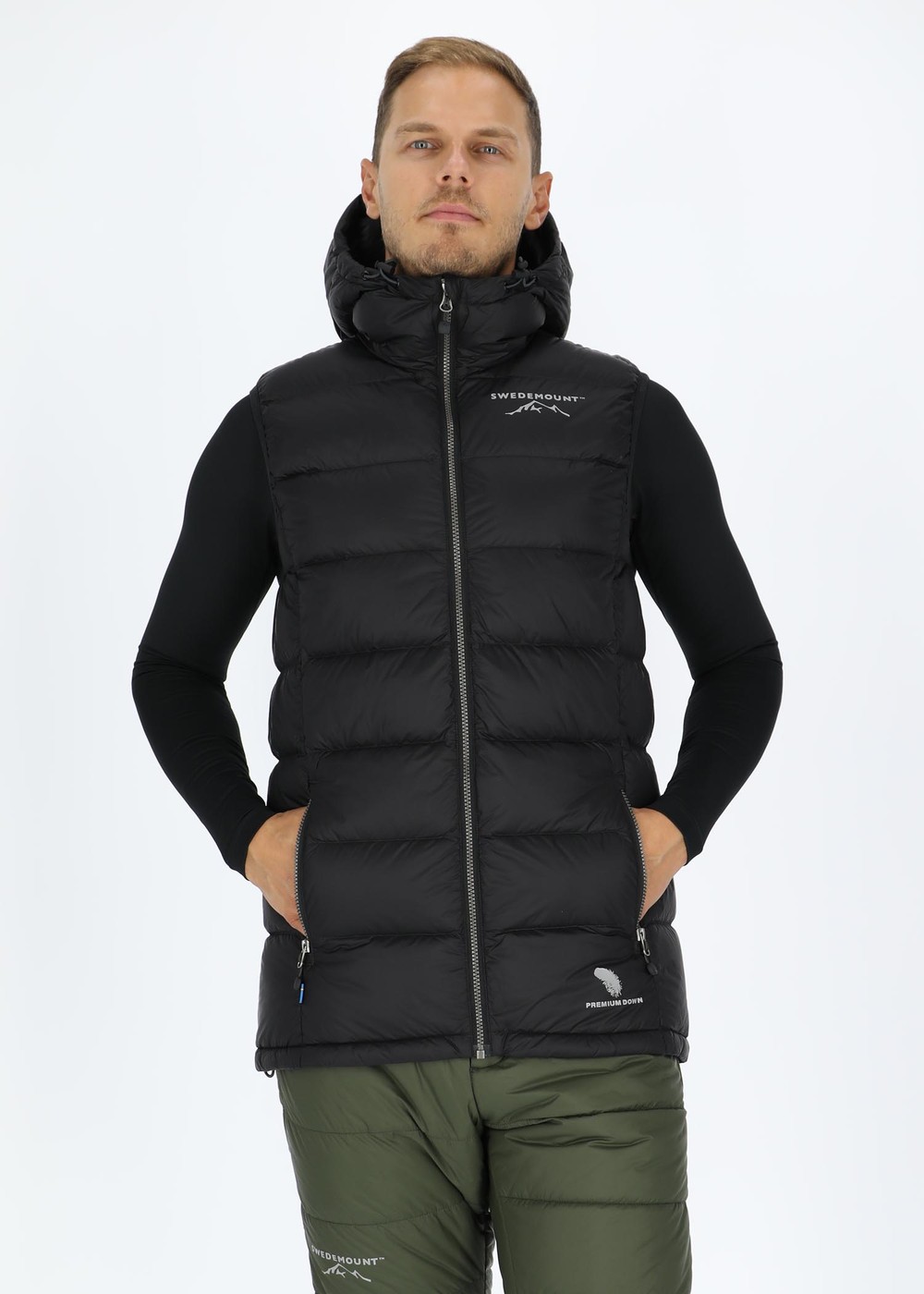 Östersund Down Vest, Black/Carbon Black, Xl, Västar | Herr - Kläder - Jackor - Västar | Padelspecialisterna