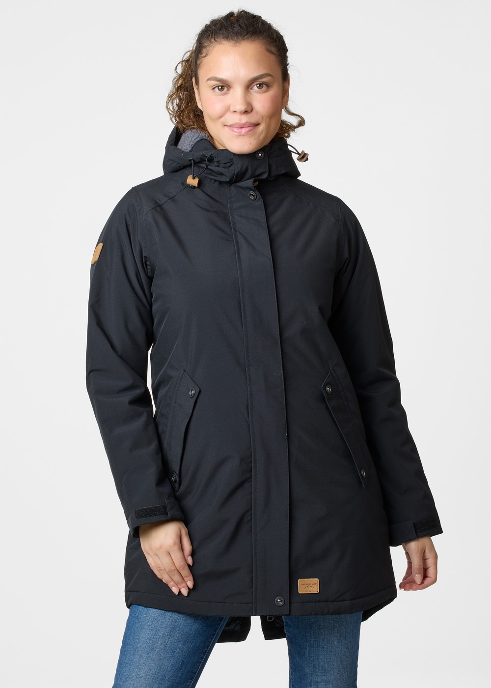 Sarek Insulated Coat W, Black, 36, Vårjackor | Dam - Kläder - Jackor - Vårjackor | Padelspecialisterna