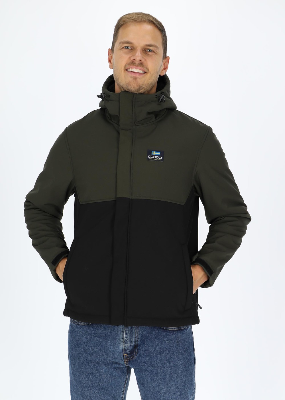Pro Shell Sherpa, Army/Black, Xl, Jackor | Sport & aktivitet - Friluftsliv - Vandringskläder - Jackor | Padelspecialisterna