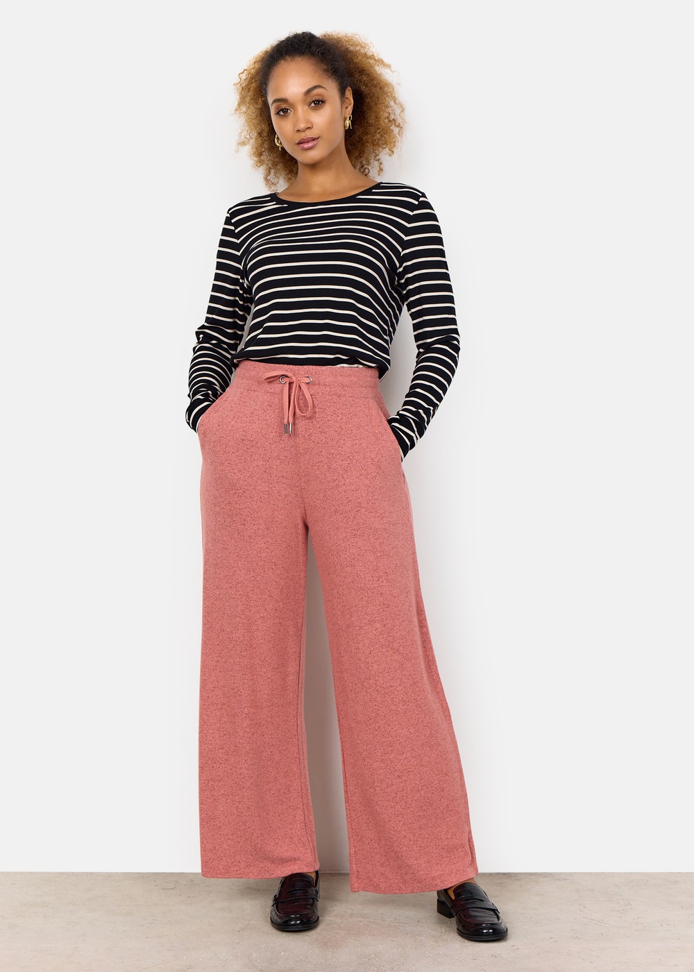 Sc-Biara 74, Blush Melange, M, Sweatpants | Dam - Kläder - Byxor - Sweatpants | Padelspecialisterna