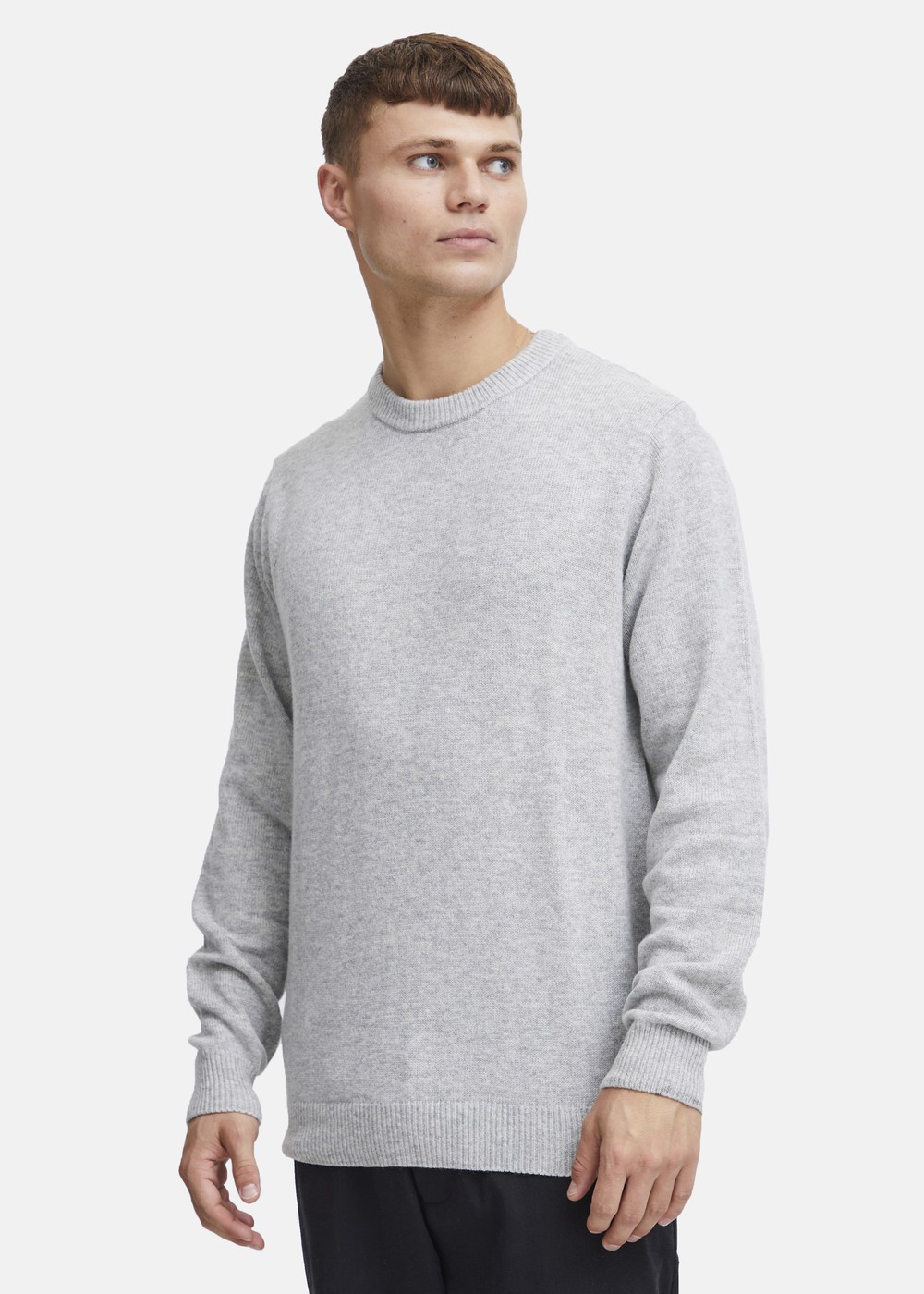 Sddyllon Ls2, Light Grey Melange, Xl, Stickat | Herr - Kläder - Tröjor - Stickat | Padelspecialisterna
