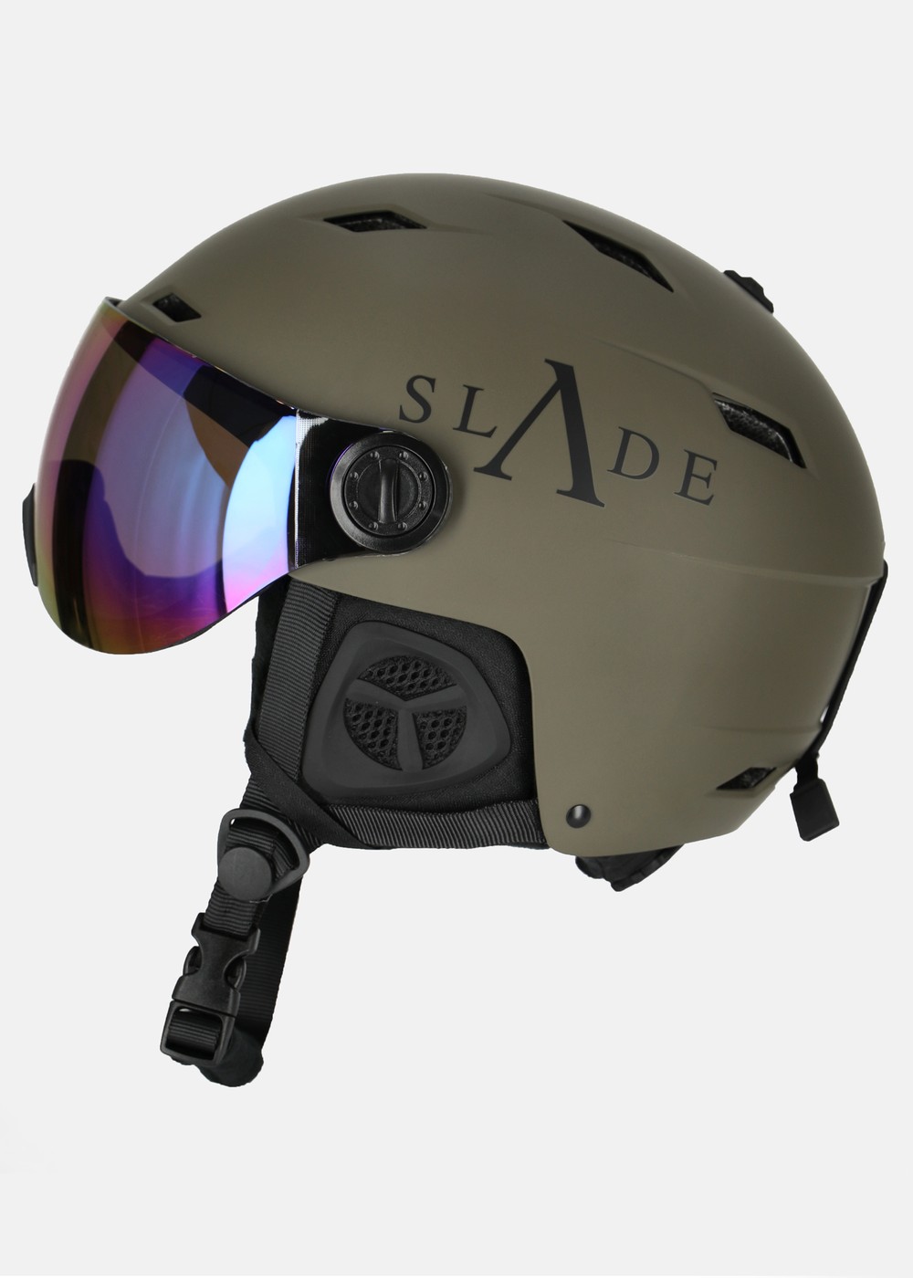 Colorado Visor Ski Helmet, Olive, 54/56, Hjälmar | Sport & aktivitet - Sporter - Alpin skidåkning - Hjälmar | Padelspecialisterna