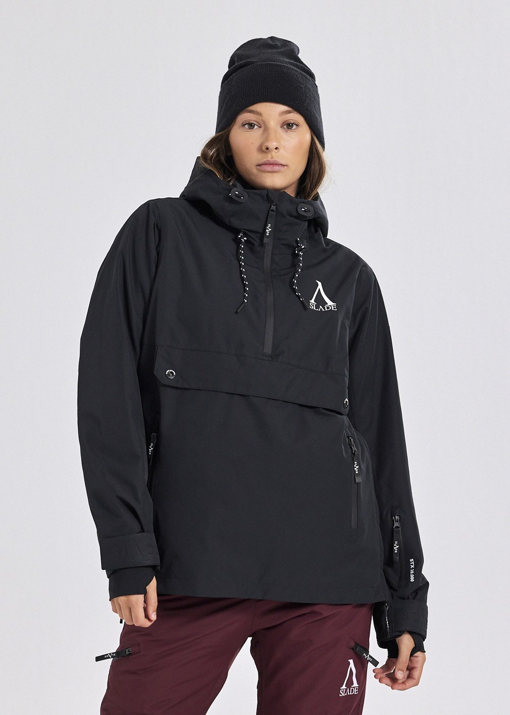 Aspen Anorak W, Black, 36, Anorak | Dam - Kläder - Jackor - Anorak | Padelspecialisterna