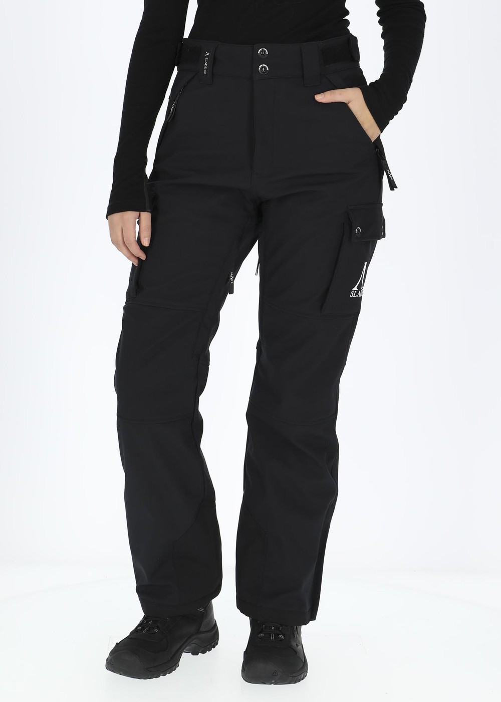 Colorado Softshell Cargo Pants W, Black, 40, Överdragsbyxor | Dam - Kläder - Byxor - Överdragsbyxor | Padelspecialisterna