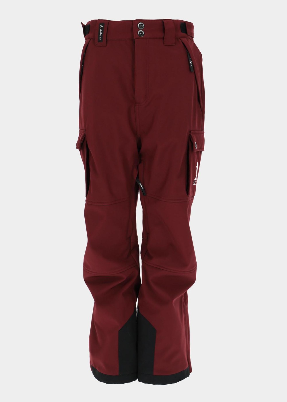 Colorado Softshell Cargo Pants Jr, Burgundy, 150, Snowboardbyxor | Sport & aktivitet - Sporter - Snowboard - Snowboardbyxor | Padelspecialisterna
