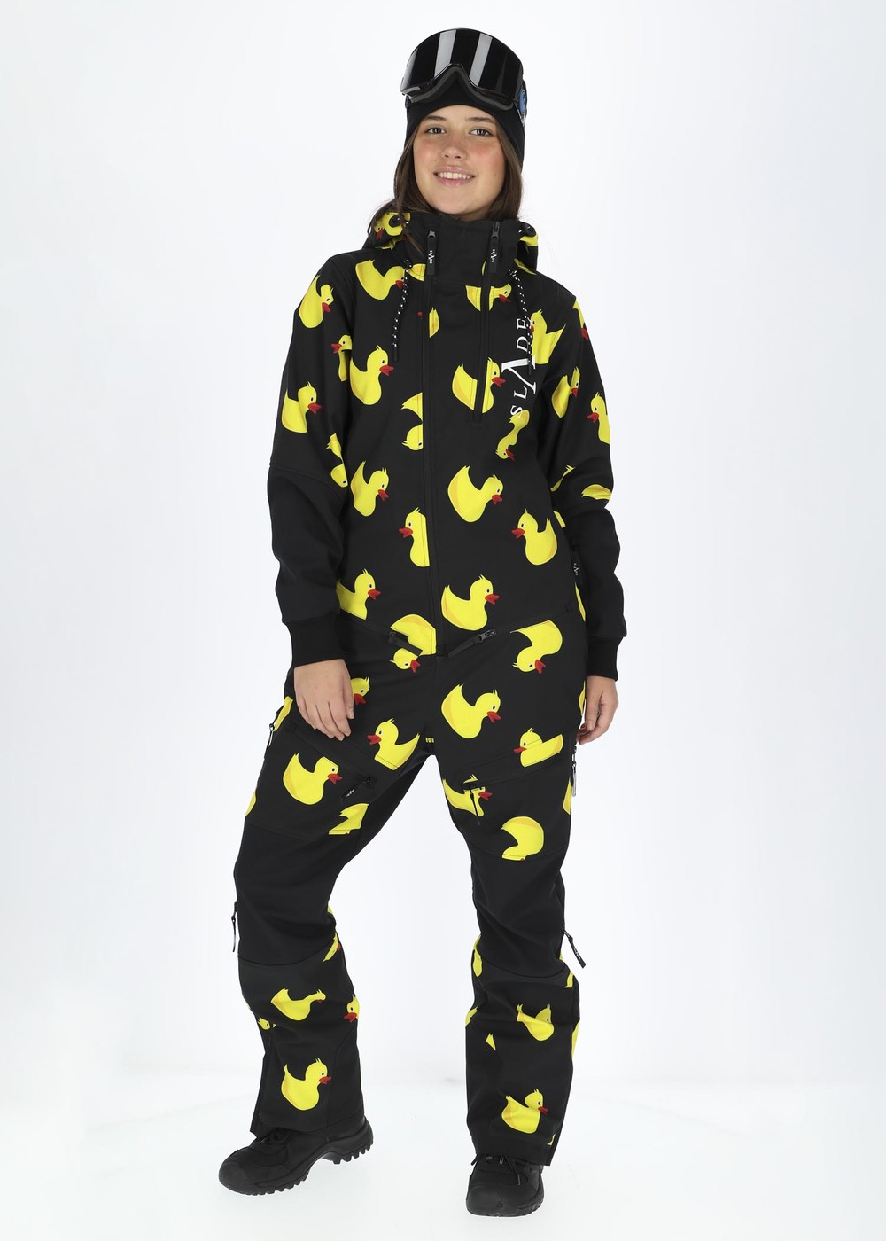 Colorado Softshell Skisuit W, Black Yellow Duck, 44, Skidoverall | Sport & aktivitet - Sporter - Alpin skidåkning - Skidoverall | Padelspecialisterna