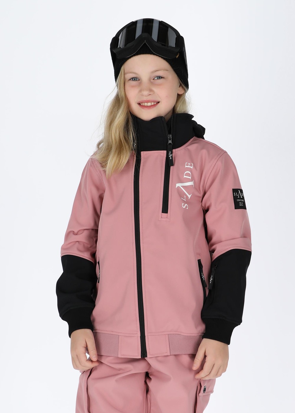 Colorado Softshell Jacket Jr, Dusty Rose/Black, 170, Snowboardjackor | Sport & aktivitet - Sporter - Snowboard - Snowboardjackor | Padelspecialisterna