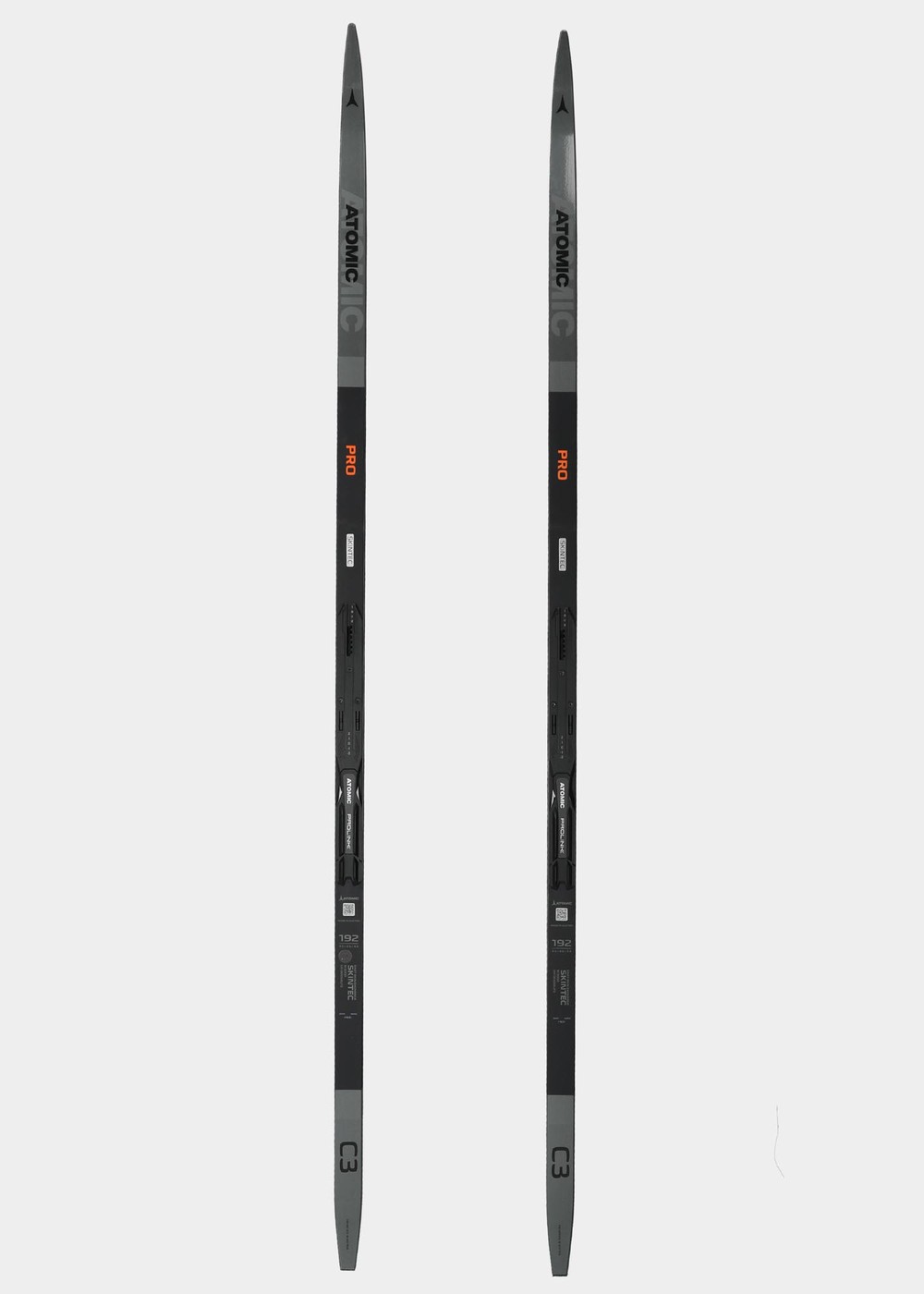 Pro C3 Skintec Medium Inkl Bindning Shift Pro, Grey/Black/Grey, 179cm 40-55kg,  Längdskidor