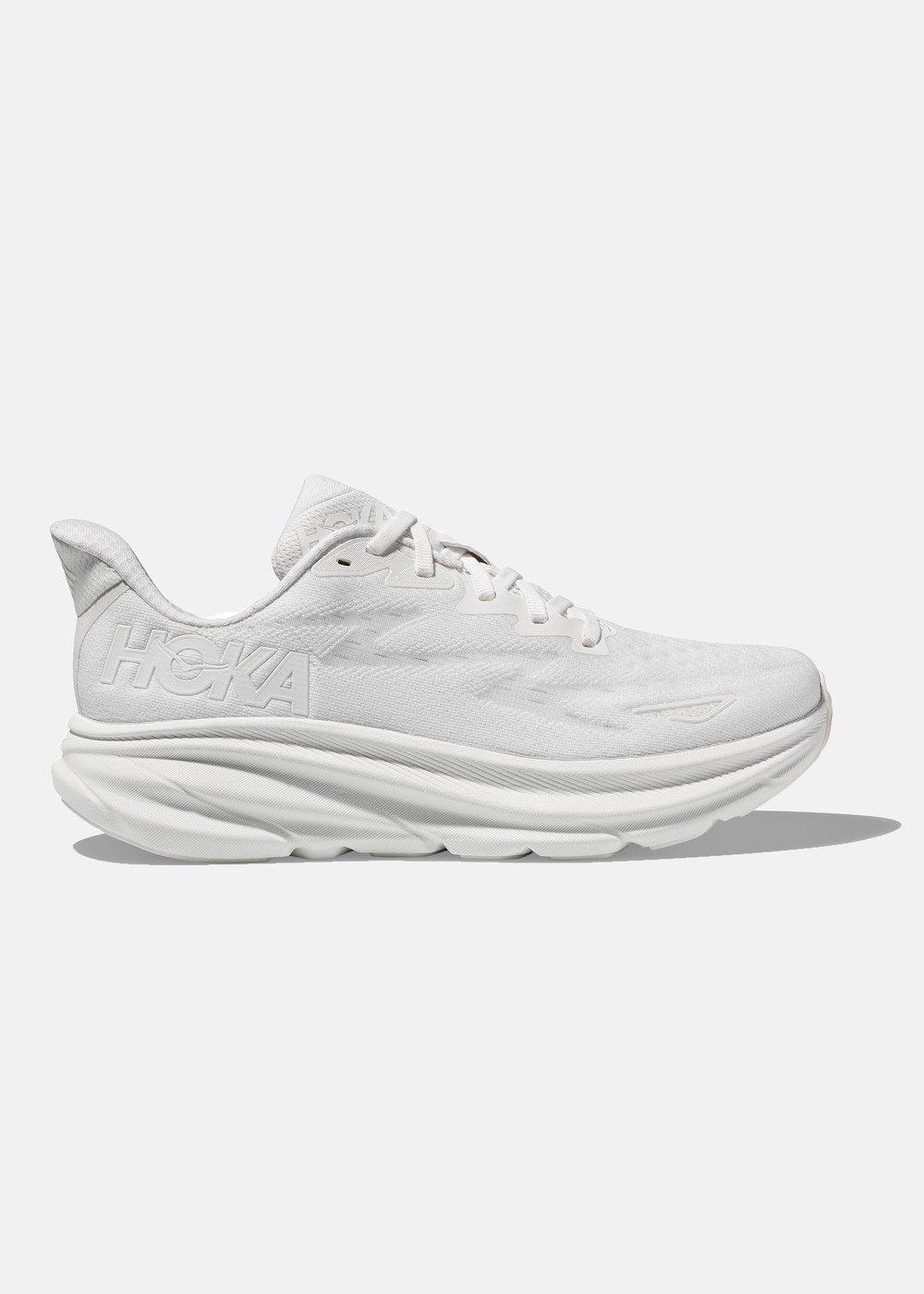 W Clifton 9, White / White, 40 (Us 8), Neutrala Löparskor | Skor - Träningsskor - Löparskor - Neutrala löparskor | Padelspecialisterna