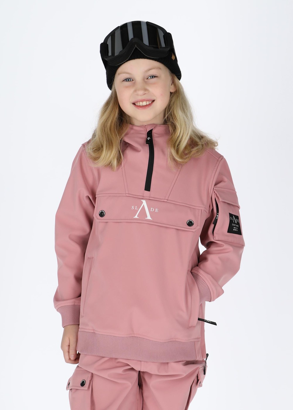 Colorado Softshell Anorak Jr, Dusty Rose, 140, Jackor | Junior - Kläder - Jackor | Padelspecialisterna