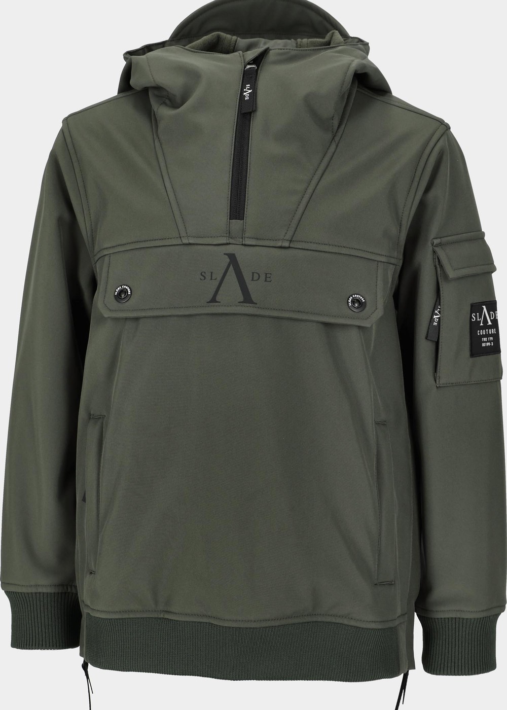 Colorado Softshell Anorak Jr, Olive, 130, Jackor | Junior - Kläder - Jackor | Padelspecialisterna