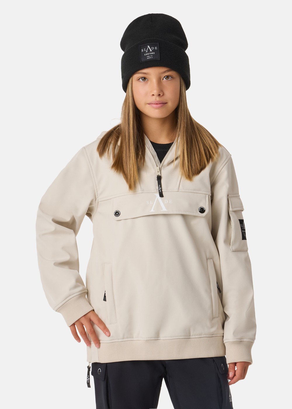 Colorado Softshell Anorak Jr, Sand, 170, Jackor | Junior - Kläder - Jackor | Padelspecialisterna