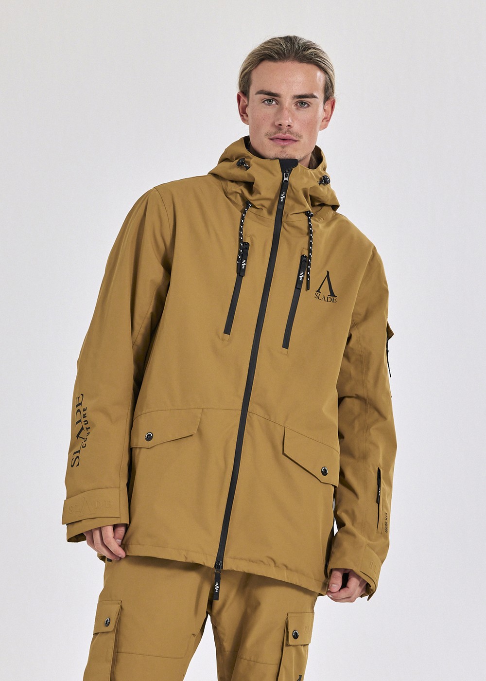 Aspen Shell Jacket, Khaki, M, Skidjackor | Herr - Kläder - Jackor - Skidjackor | Padelspecialisterna