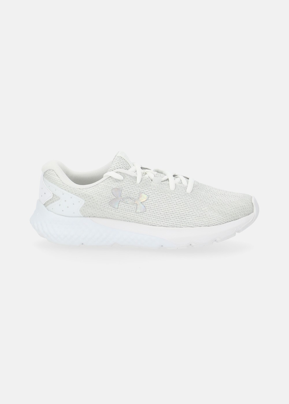 Ua W Charged Rogue 3 Knit, White, 42 (Us 10),  Sportiga Sneakers