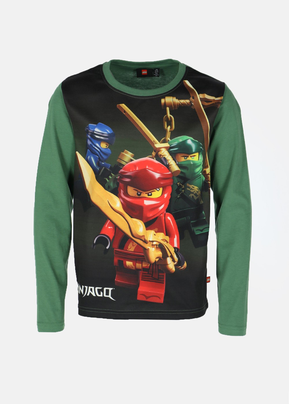 Lwtaylor 114 - Ls T-Shirt, Dark Green, 110, T-Shirts | Junior - Kläder - T-shirts | Padelspecialisterna