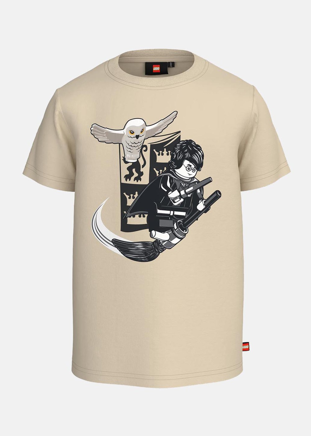 Lwtaylor 119 - Ss T-Shirt, Dark Off White, 134, T-Shirts | Junior - Kläder - T-shirts | Padelspecialisterna